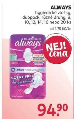 Rossmann Always nabídka