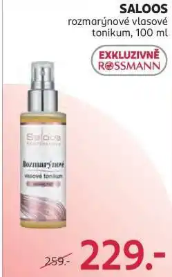 Rossmann Saloos nabídka