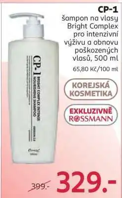 Rossmann CP-1 nabídka
