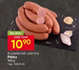 Hruška Kostelecké uzeniny Páreky nabídka