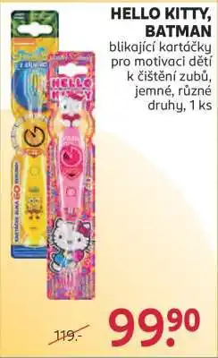 Rossmann HELLO KITTY, BATMAN nabídka