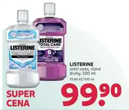 Rossmann Listerine nabídka