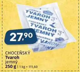 Coop Choceňský tvaroh jemný nabídka