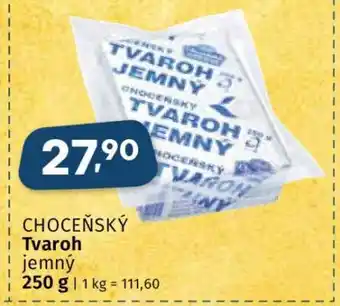Coop Choceňský tvaroh jemný nabídka