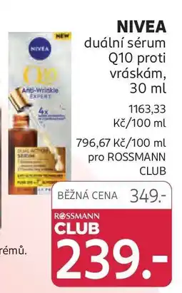 Rossmann Nivea nabídka