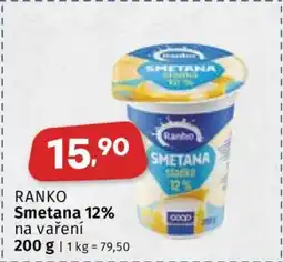 Coop RANKO Smetana 12% na vaření nabídka