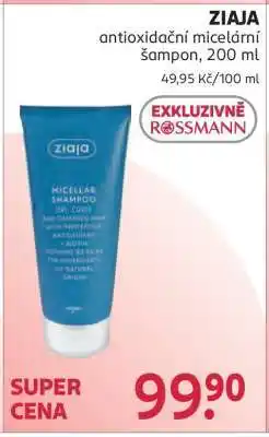 Rossmann ZIAJA antioxidační micelární šampon, 200 ml nabídka