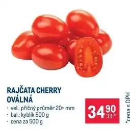 Makro Rajčata cherry oválná nabídka