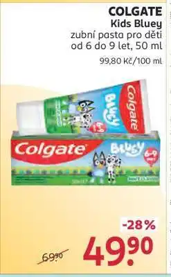 Rossmann COLGATE Kids Bluey nabídka