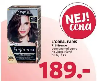 Rossmann L'ORÉAL PARIS PRÉFÉRENCE nabídka
