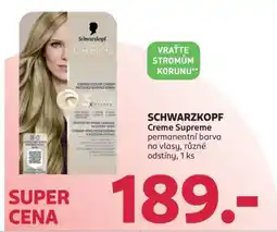 Rossmann SCHWARZKOPF Creme Supreme nabídka