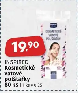 Coop INSPIRED Kosmetické vatové polštářky nabídka