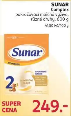 Rossmann Sunar complex nabídka