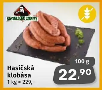 Coop Hasičská klobása nabídka