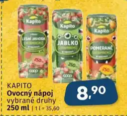 Coop KAPITO OVOCNÝ NÁPOJ nabídka