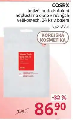 Rossmann Cosrx nabídka