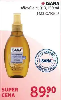 Rossmann ISANA tělový olej Q10, 150 ml nabídka