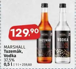 Coop MARSHALL TUZEMÁK, VODKA nabídka