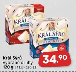 Coop Král sýrů nabídka