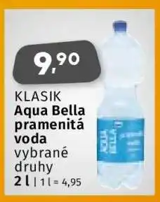 Coop Aqua Bella pramenitá voda nabídka