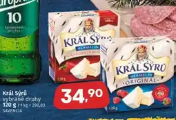 Coop Král sýrů nabídka