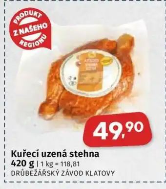 Coop Kuřecí uzená stehna nabídka