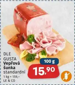 Coop Dle Gusta Vepřová šunka nabídka