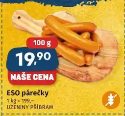 Coop Eso párečky nabídka