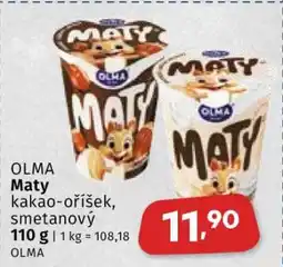 Coop OLMA MATY nabídka