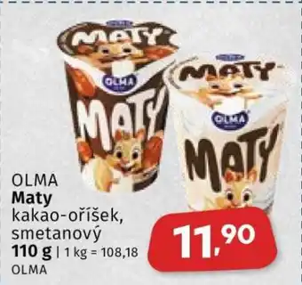 Coop OLMA MATY nabídka