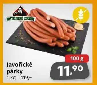 Coop Javořické párky nabídka