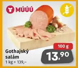 Coop Gothajský salám nabídka