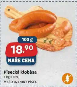 Coop Písecká klobása nabídka