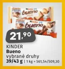 Coop KINDER BUENO nabídka