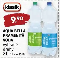 Coop Aqua Bella pramenitá voda nabídka
