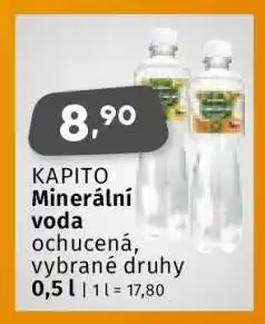Coop KAPITO MINERÁLNÍ VODA nabídka