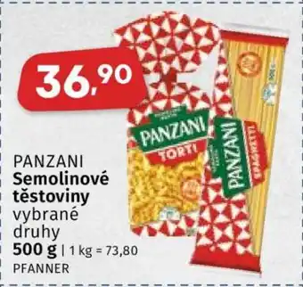 Coop Panzani nabídka