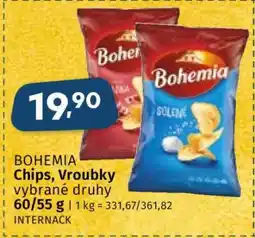 Coop Bohemia CHIPS VROUBKY nabídka