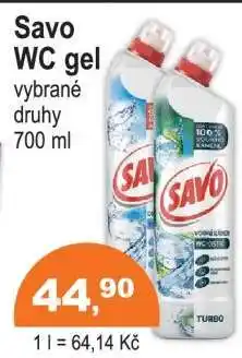 COOP DISKONT Savo WC gel nabídka