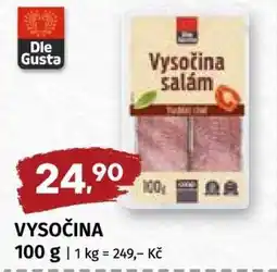 Coop Vysočina nabídka