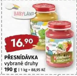 Coop BABYLAND PŘESNÍDÁVKA nabídka