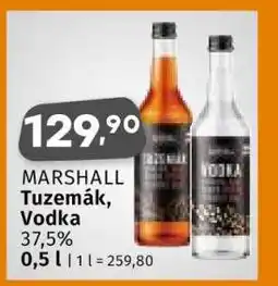 Coop MARSHALL TUZEMÁK, VODKA nabídka