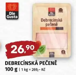 Coop Debrecínská pečeně nabídka