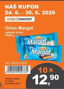 COOP DISKONT ORION Margot nabídka