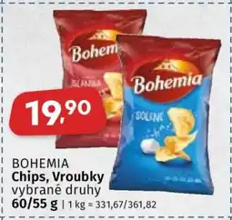 Coop Bohemia CHIPS VROUBKY nabídka