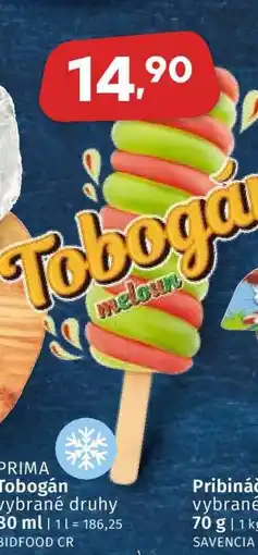 Coop Prima Tobogán nabídka