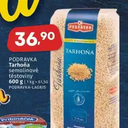 Coop Podravka Tarhoňa nabídka