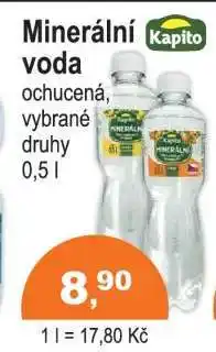 COOP DISKONT Minerální voda Kapito nabídka