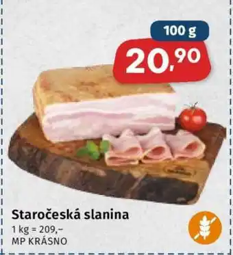 Coop Staročeská slanina nabídka