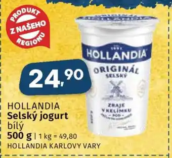 Coop Hollandia Selský jogurt bílý nabídka